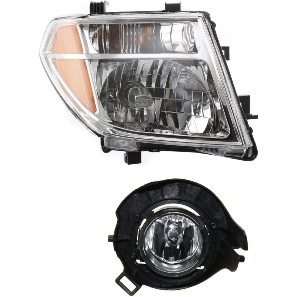 Amazon.com: YijieBuyi Headlight Kit Fits Right Clear Lens Halogen 