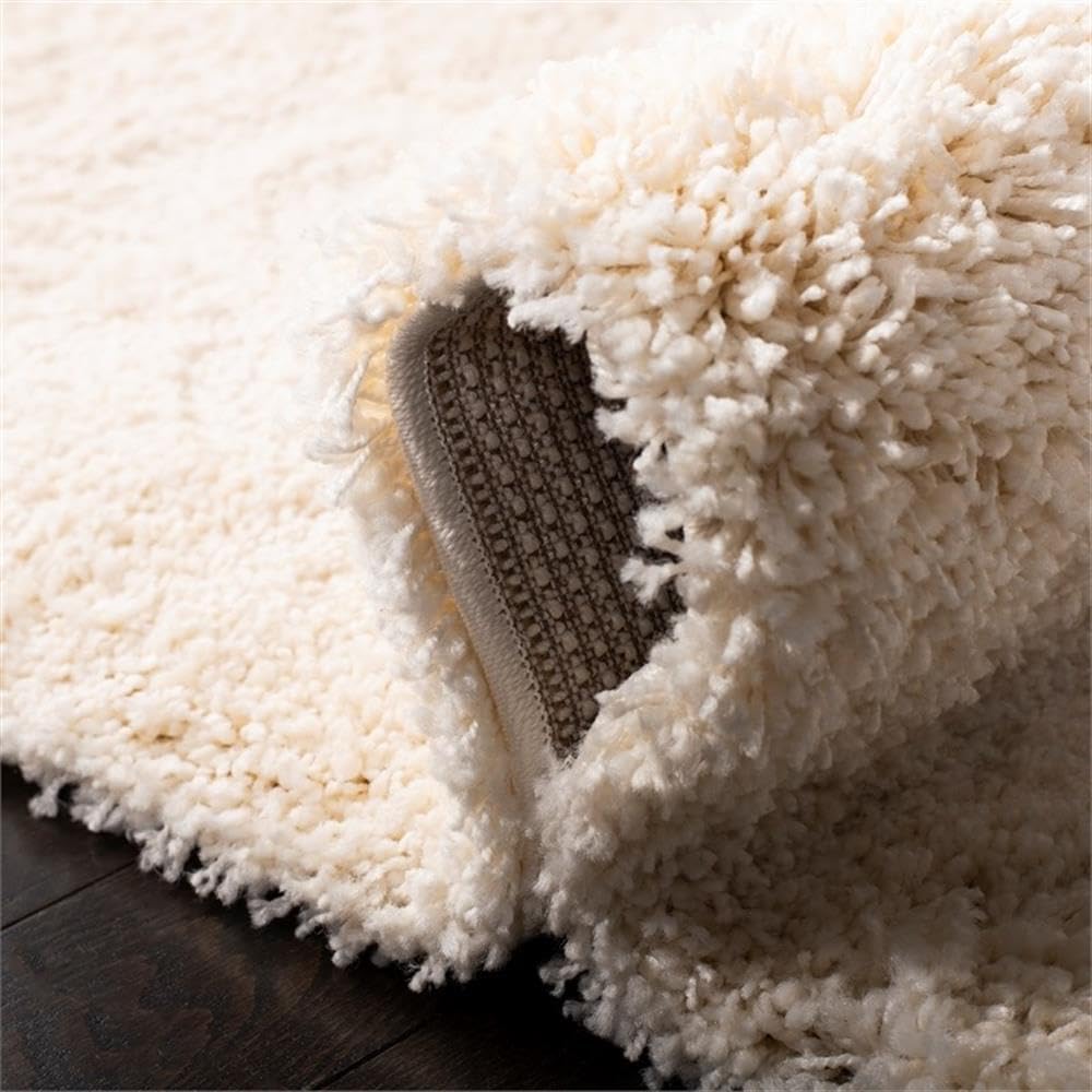 BOWERY HILL Contemporary 3'-0" x 5'-0" Power Loomed Rug in Ivory