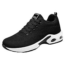 Scarpe Donna Invernali – Comodi Ventilato Leggeri Scarpe Donna Morbida con Cuscinetto d’Aria Antiscivolo Mesh Sneakers Running Classic Leggeri Sneaker per Palestra,38