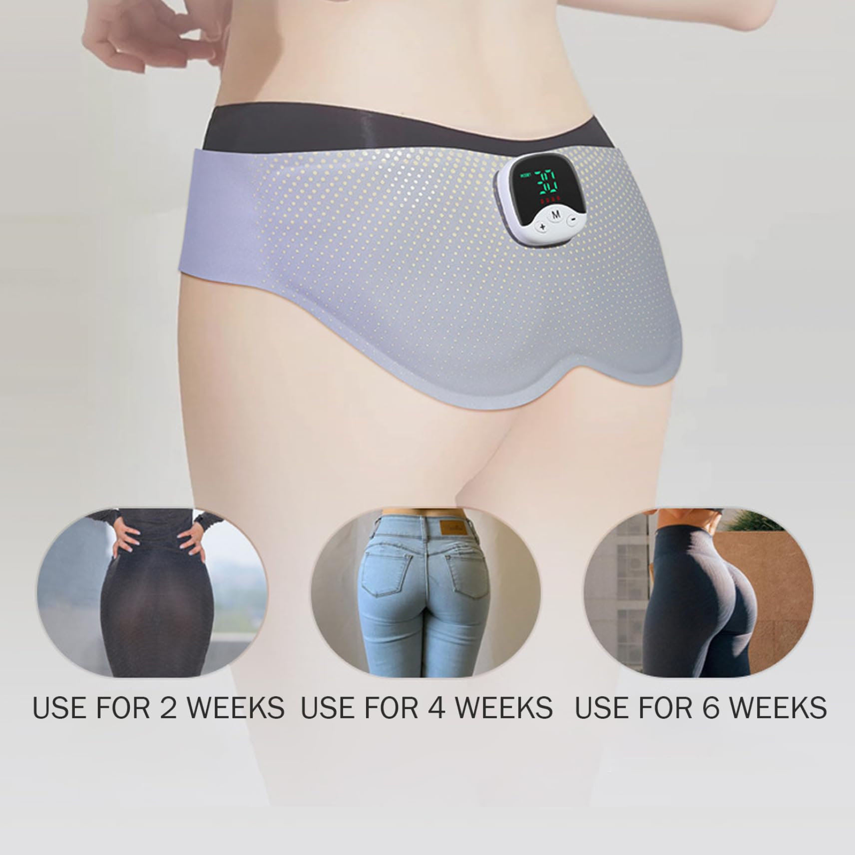 Stimolatore muscolare ABS indossabile per allenatore di testa con 10 modalità