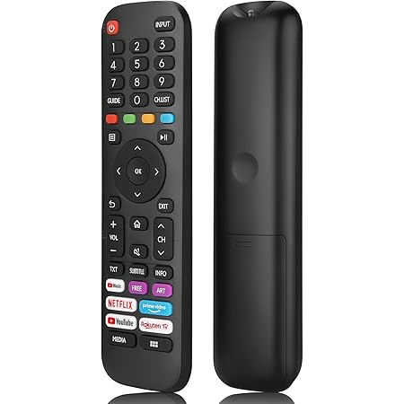 VINABTY Telecomando Sostitutivo Per TV Hisense Vidaa (Modelli EN2X30H)