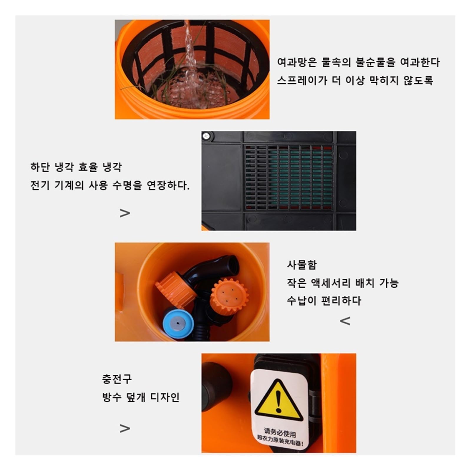 Elektryczny opryskiwacz ogrodowy, Elektryczny opryskiwacz rolniczy 20L, akumulator litowy, akumulatorowy opryskiwacz ogrodowy do nawadniania 16A / 20A(20L 20Ah)