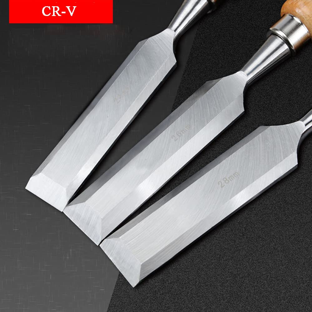 Kit De Ciseaux à Graver En Acier Tungstène – 8 Pièces Pour Sculpture Sur Bois, Pierre Et Artisanat - 11