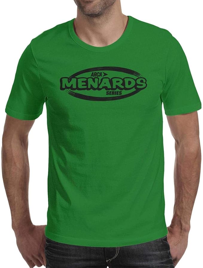 ARCAMenardsSeriesBlackLogo Shirt Cozy Running Round Neck Short