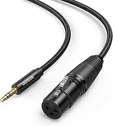 Ugreen Cabo Microfone P2 XLR Canon Balanceado Pro 1m