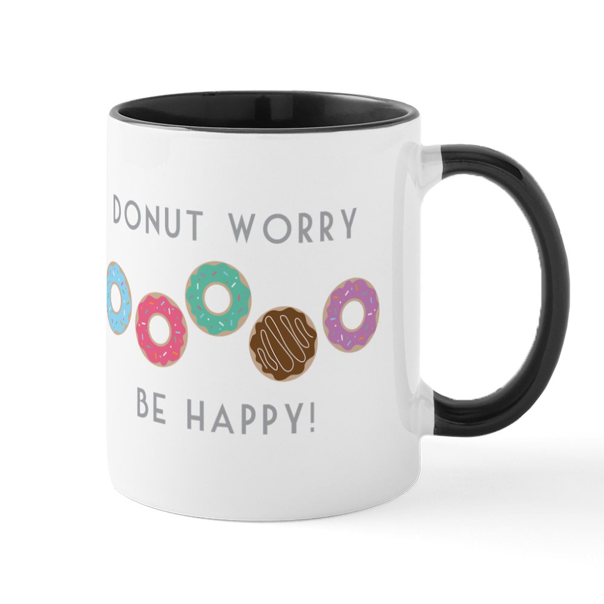 CafePress Donut Worry Mugs 11 oz (325 ml) Ceramic Coffee Mug