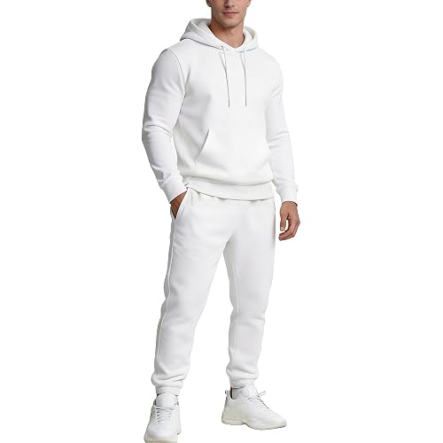 Men's Tracksuits 2 Piece Set Sweatsuits Casual Hoodies and Sweatpants Athletic Outfits Jogging Sweat Suits for Men