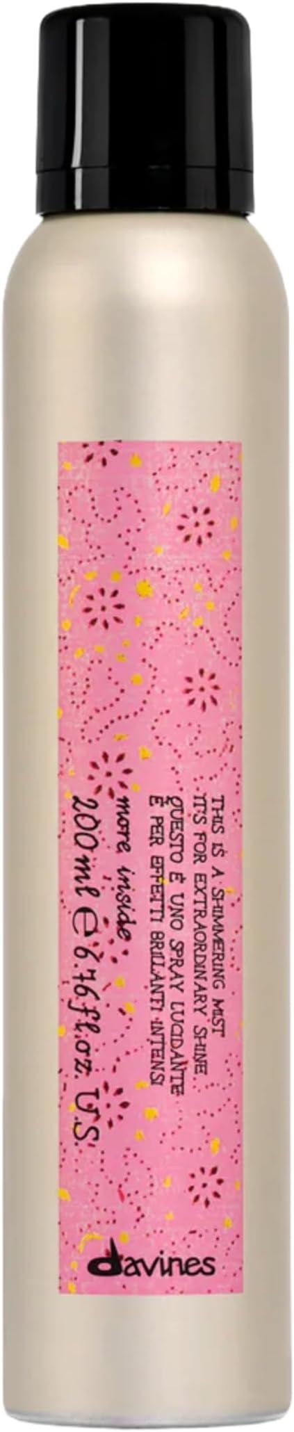 This is a Shimmering Mist, Light Finishing Mist For Added Shine, Gloss And Moisturizing Anti-Frizz Protection, 6.76 Fl. Oz.