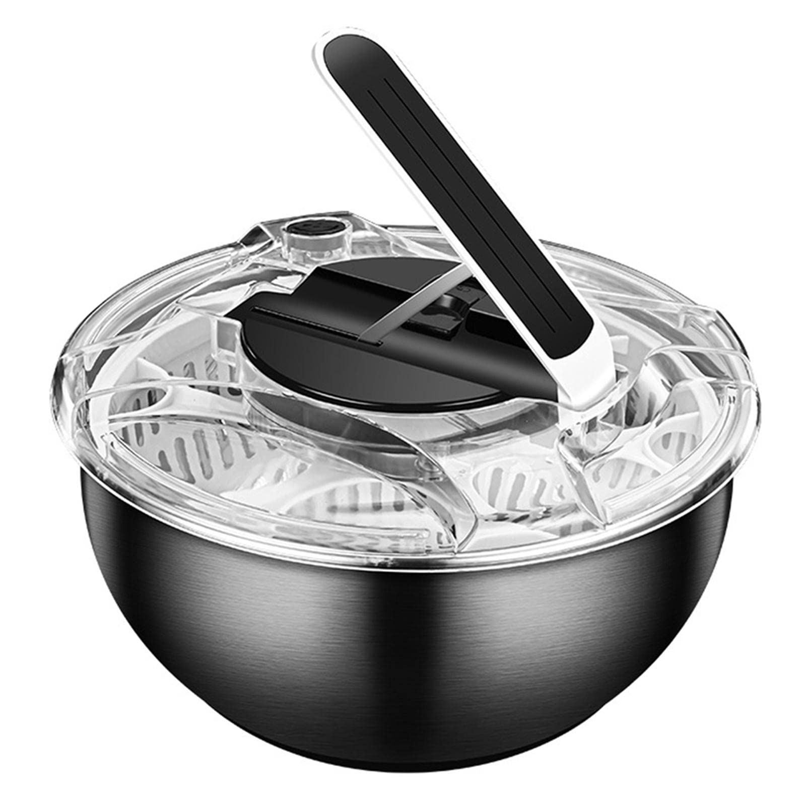Centrifugador de ensalada de acero inoxidable rápido para verduras ensaladas frutas