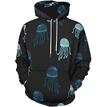 Cute Jellyfish Hoodie Novelty Hoodies 3d Printed Pullover Casual Sweatshirts