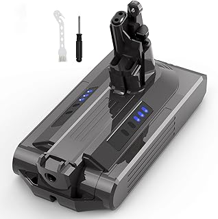 ARyee 25.2V 6000mAh V10 Battery Replacement Lithium-ion Battery for Dyson V10 Animal Cyclone Absolute Motorhead Fluffy SV12 Cordless Stick Vacuum Cleaner with Filter