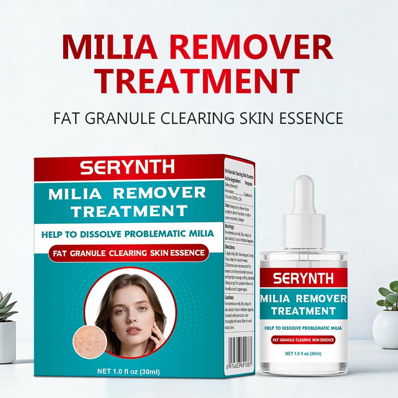 Premium Milia Remover Serum for Eyes & Face – Gentle Treatment