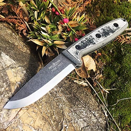 Watchman Brother F006 Fixed Blade Knife Micarta 440C
