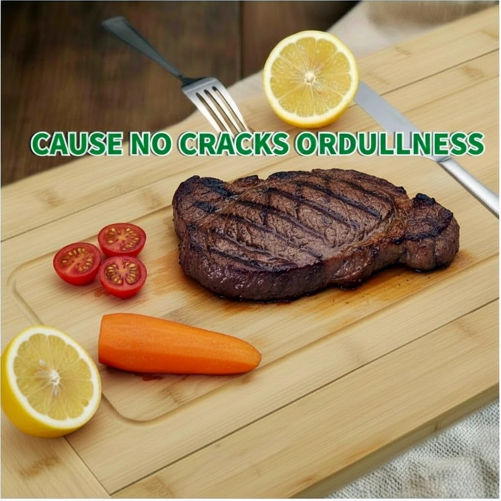 Upgraded mortise-and-tenon joints in 2026，Kitchen Over The Sink Cutting Board - Expandable Cutting Board Over Sink, Bamboo Cutting Boards with Juice Groove - Image 5