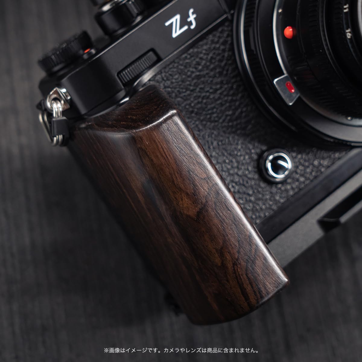 Amazon | YUWOOD カメラグリップ ニコン対応 Zf用 L型グリップ 天然木
