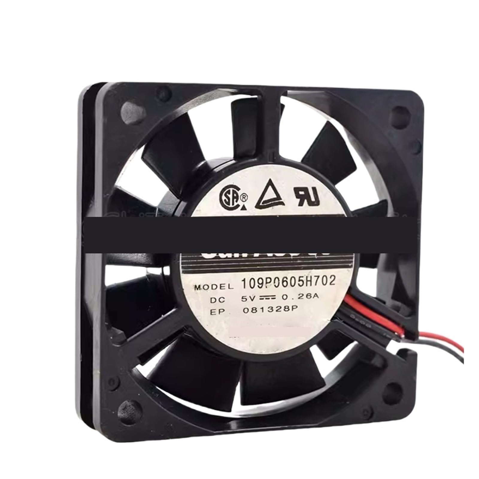 GJEXXPTST 109P0605H702 5V 0.26A 6015 6CM Cooling Fan
