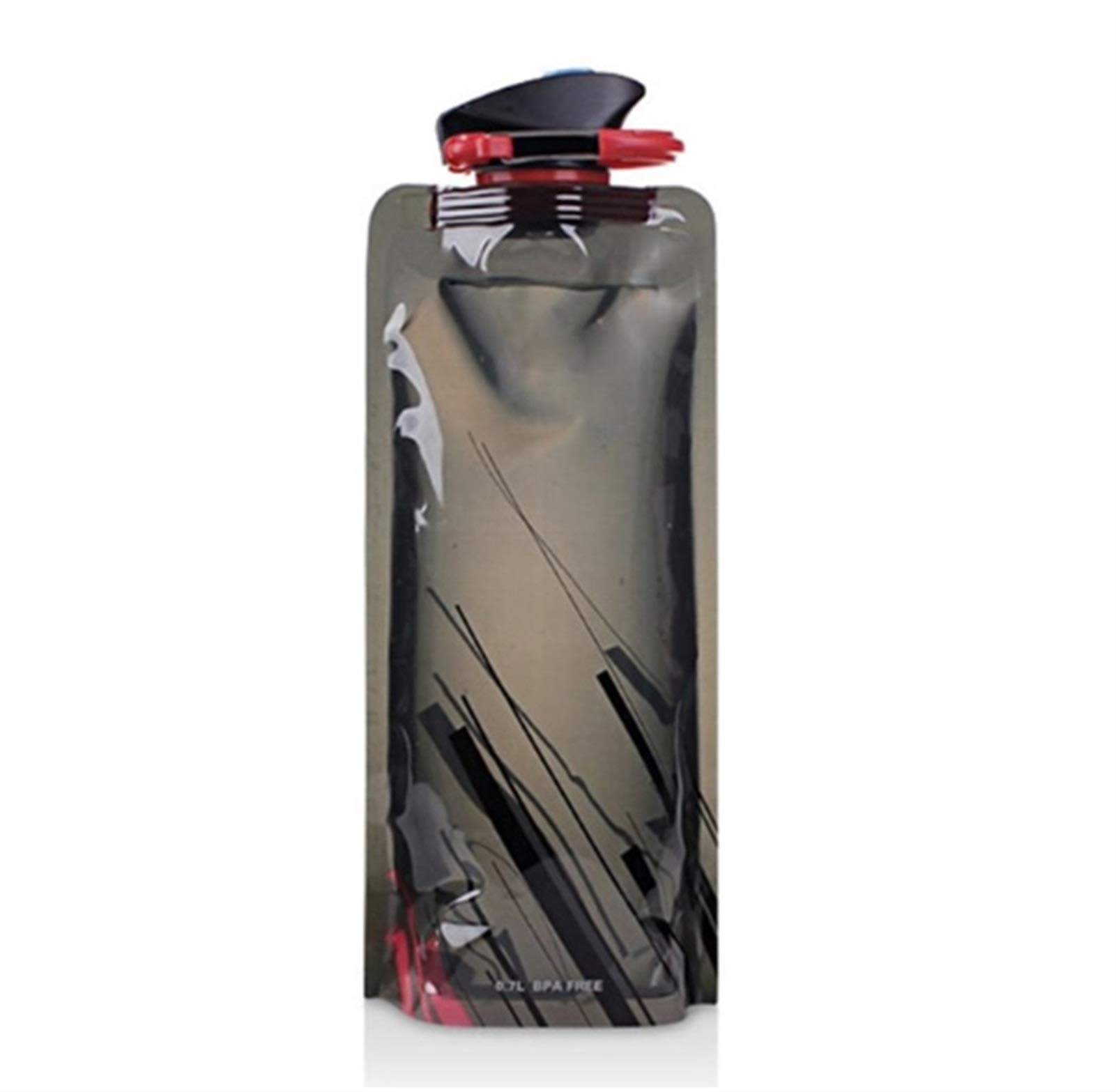 Deportes de Viaje portátil Reutilizable 700mL Plegable Deportes Botella de Agua Bebida Taza de Agua Botella hervidor al Aire Libre Libre de BPA