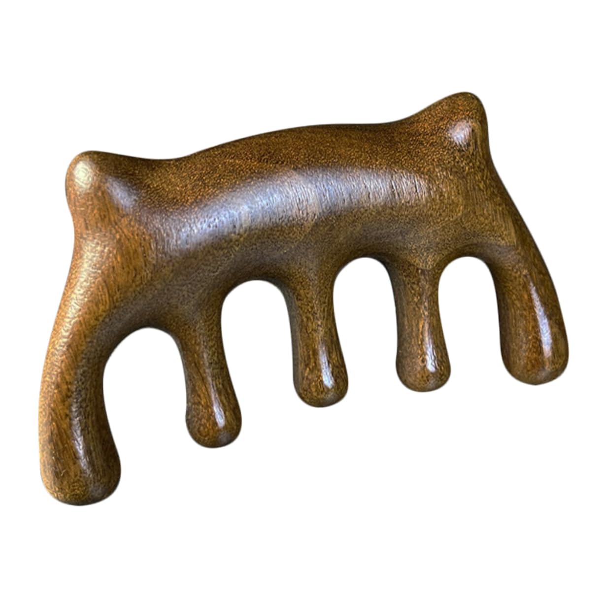 Didiseaon Reliable Massage Comb Wood Craft Massage Comb Body Acupoint Massager Tool