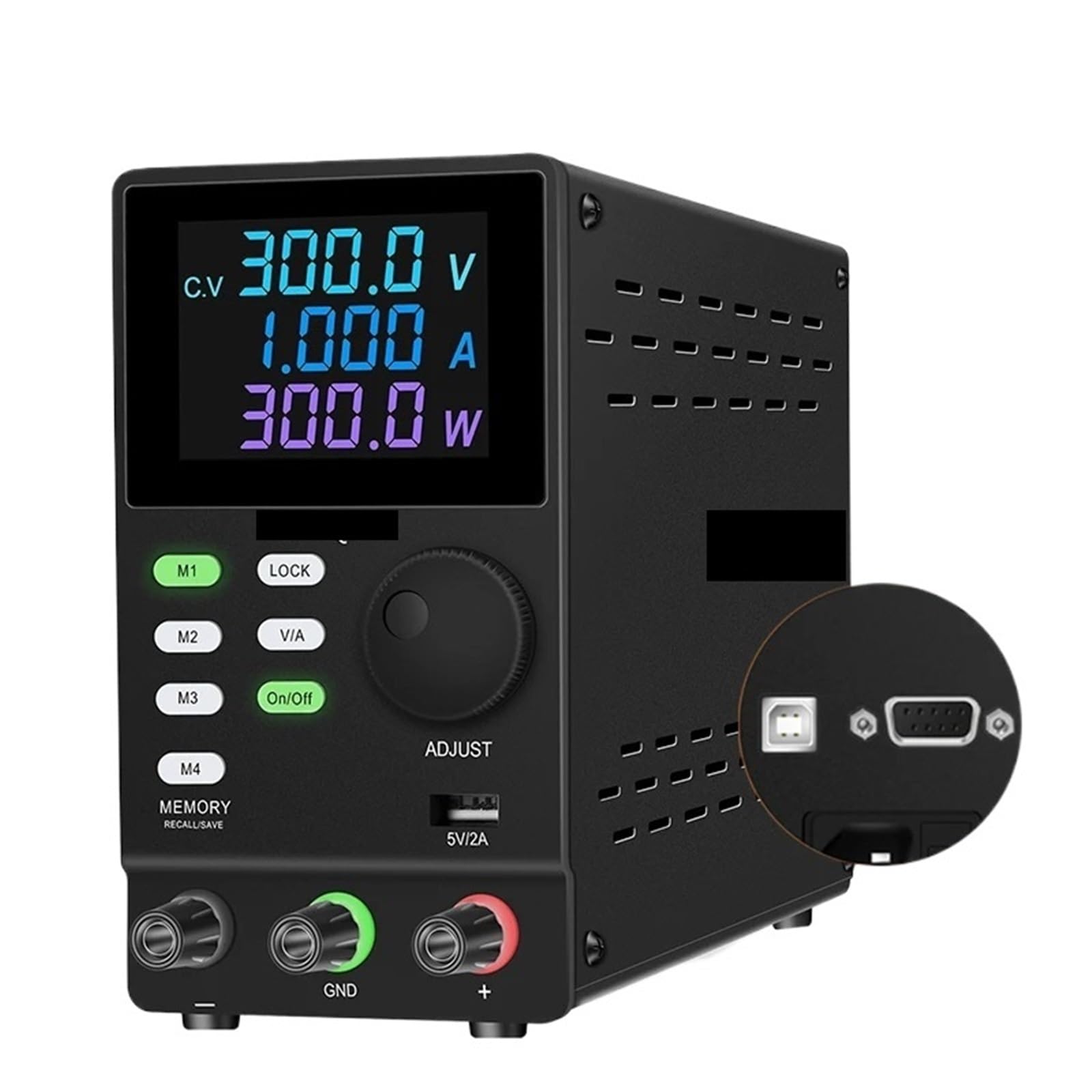 Alimentatore Da Laboratorio Programmabile E Regolabile Con Memoria Di Archiviazione Software For PC RS-232,Edizione Premium(SPPS-605D)
