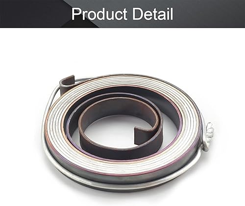 Miniatura 35 de MroMax 1 resorte de prensa de taladro, diámetro exterior de 1.65 pulgadas, 0.31 pulgadas de ancho, 0.03 pulgadas de grosor, longitud de expansión