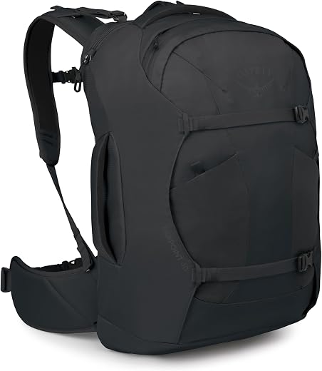 Osprey Farpoint 70L Men's Travel Backpack, Black
