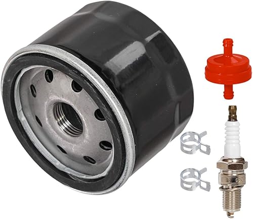 HIFROM 951-12690 - Bujía de filtro de aceite compatible con Cub Cadet CC30 CC30H Troy Bilt LS27 LS33 TB30 TB30R TB42 MTD 4P90HU 4P90HUA 4P90HUB