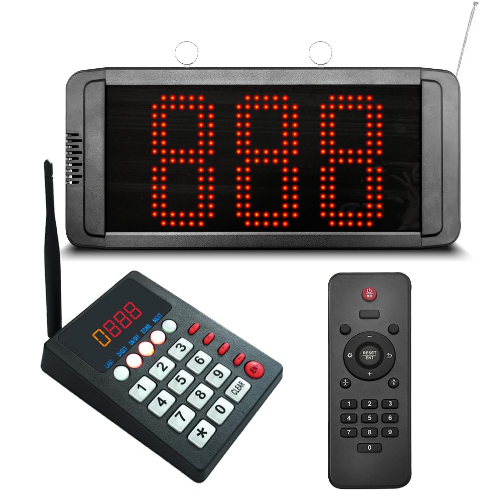 CYSSJF Queue Management System display and keypad