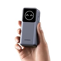 UGREEN Nexode Power Bank 12000mAh 100W, Caricatore Portatile Ricarica Rapida PD 3.0, Batteria Esterna con Display, Compatibile con MacBook, iPhone 17 Pro Max Air, 16, Galaxy S24 S23 Ultra