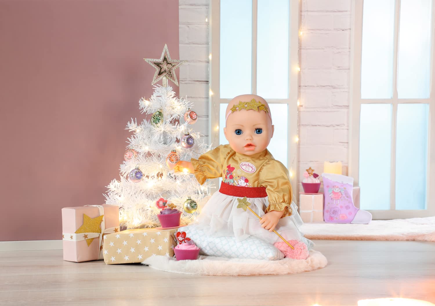 Zapf Creation Baby Annabell Adventskalender mit 24 Überraschungen, enthält Kleidung und Accessoires für 43 cm Puppen, 709634
