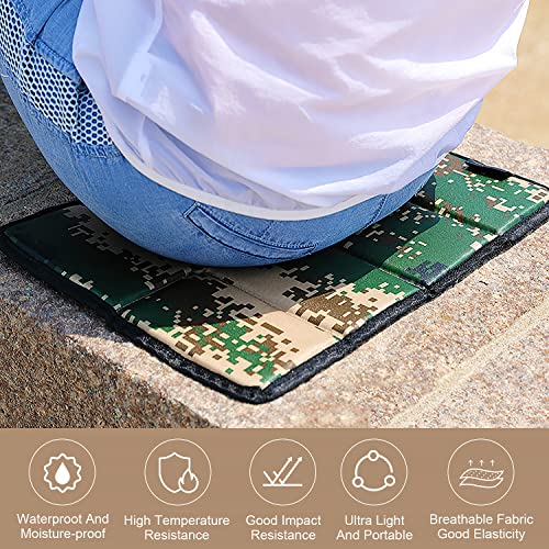 2 Pezzi Tappetino Pieghevole Campeggio, WOLAFOO