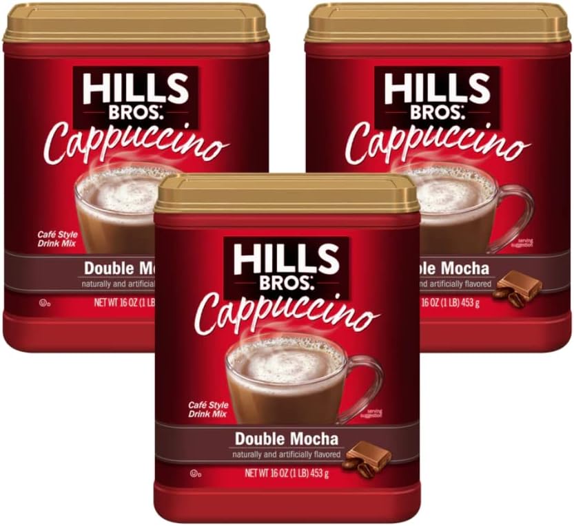 Hills Bros. Cappuccino Double Mocha (3pack) Instant