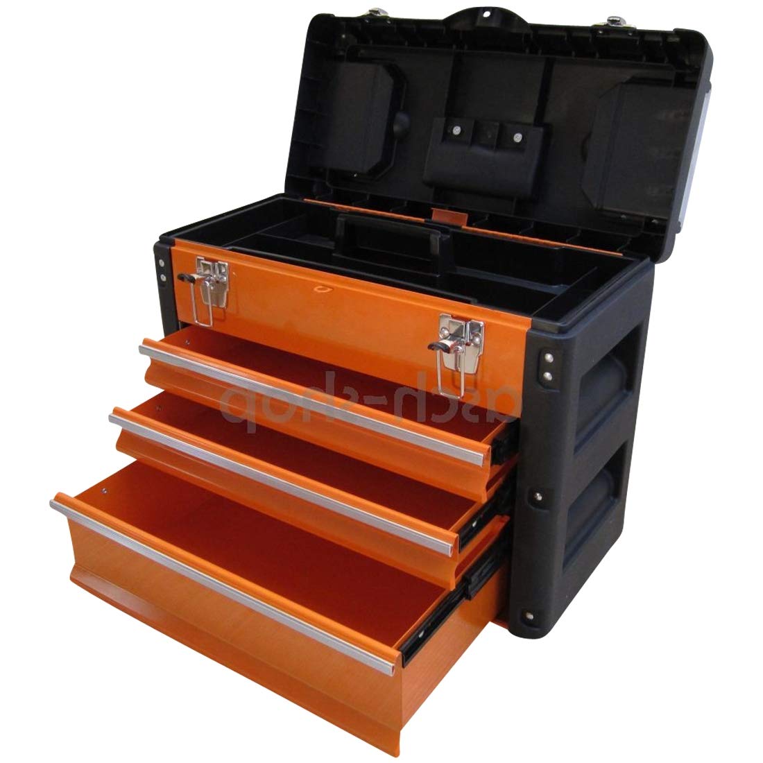 Boîte à outils METAL serie 3061 avec fonctions multiple d'AS-S, Farbe:Orange-3L
