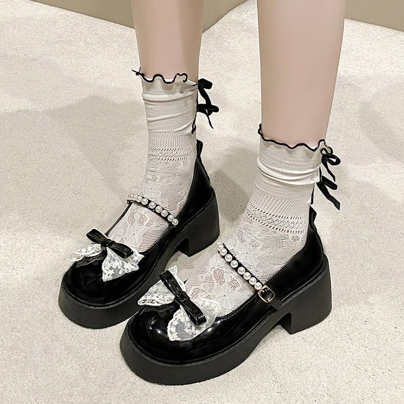 British Style Small Leather Shoes Women's Retro 2025 New Bow with Skirt Japanese College Style Single Shoes4