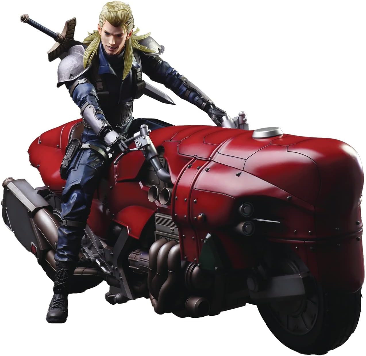 Square Enix Final Fantasy VII Remake Roche and Motorcycle PAK Set
