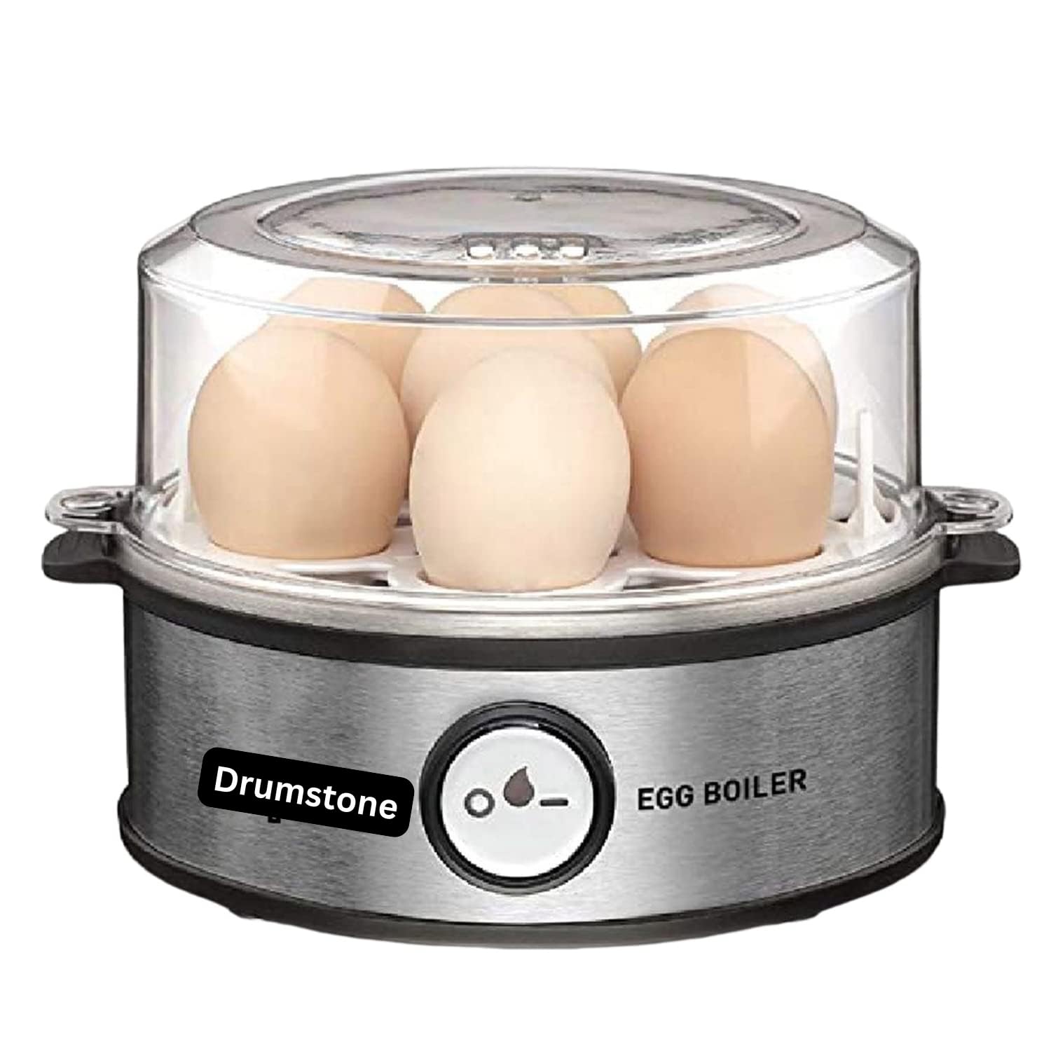 Drumstone (𝟭𝟬 𝗬𝗲𝗮𝗿𝘀 𝗪𝗮𝗿𝗿𝗮𝗻𝘁𝘆) Electric Egg Boiler for 7 Eggs | 360W Fast Auto-Off Steaming Cooker – 𝐆𝐢𝐟𝐭 𝐟𝐨𝐫 𝐘𝐞𝐚𝐫-𝐄𝐧𝐝 & 𝐀𝐥𝐥 𝐎𝐜𝐜𝐚𝐬𝐢𝐨𝐧𝐬-picture-35