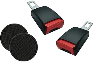 Original 2PCS Car Coaster and Seat Buckle Insert