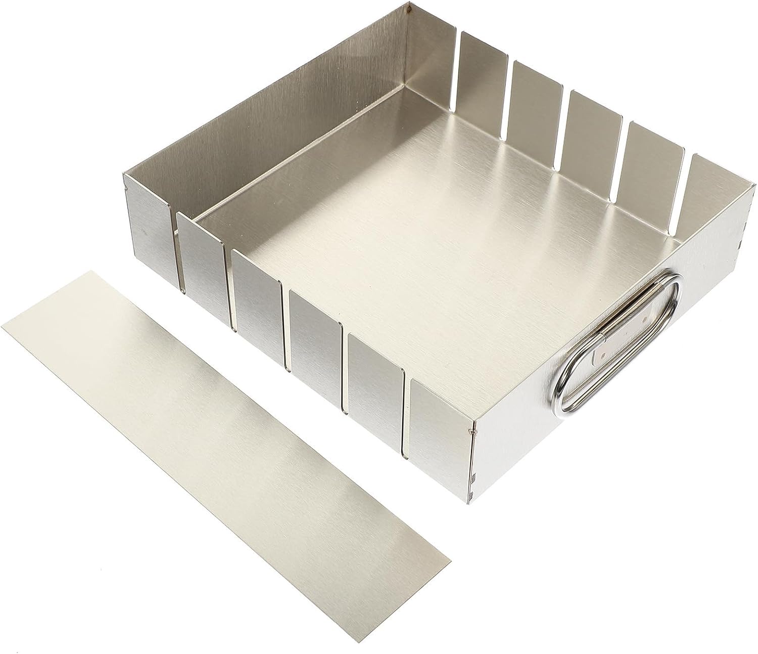 VICASKY Stainless Steel Nougat Cutting Mold for Pastry and Gelatin Cake Baking Smooth Surface and Burr-free Design, for Bakery and Food Store Use