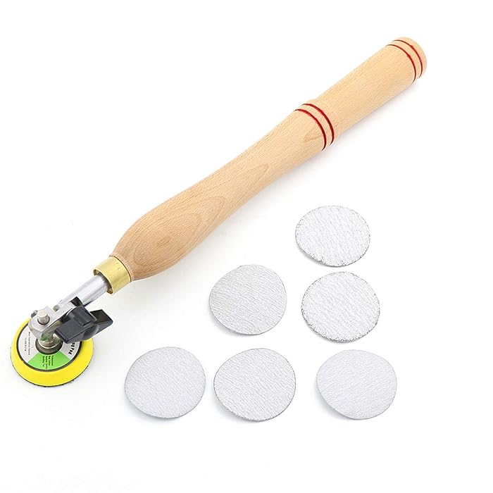 Buy 3" Bowl Sander with Hardwood Handle, Sandmaster Bowl Sanding Tool