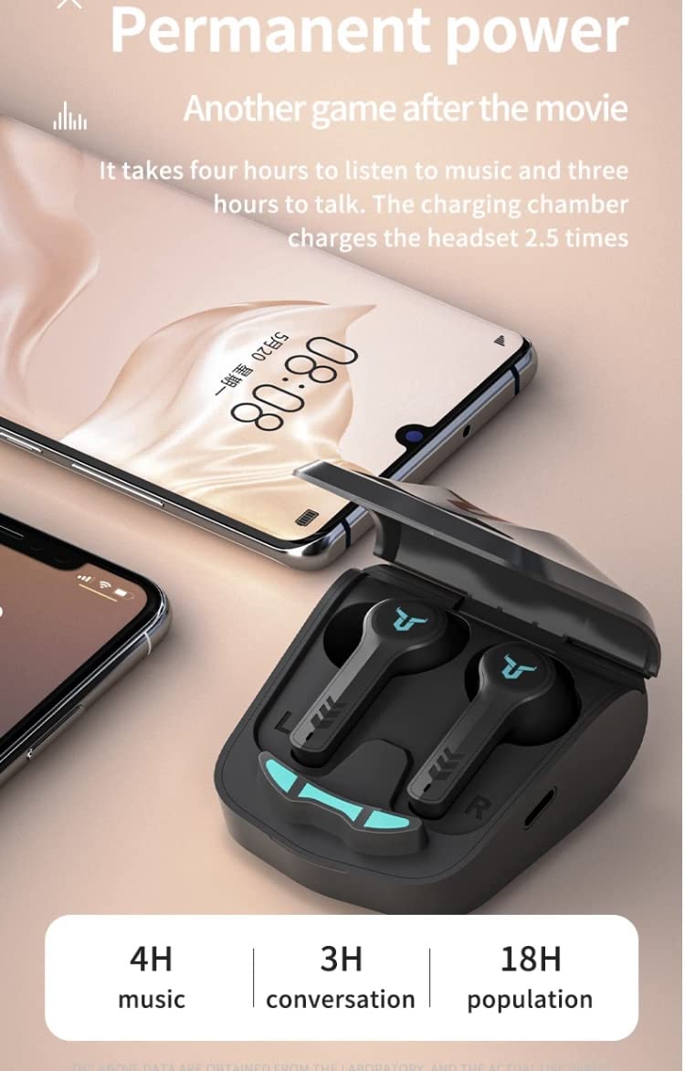 DRUMS GM8 Earbuds Charging and Battery Life