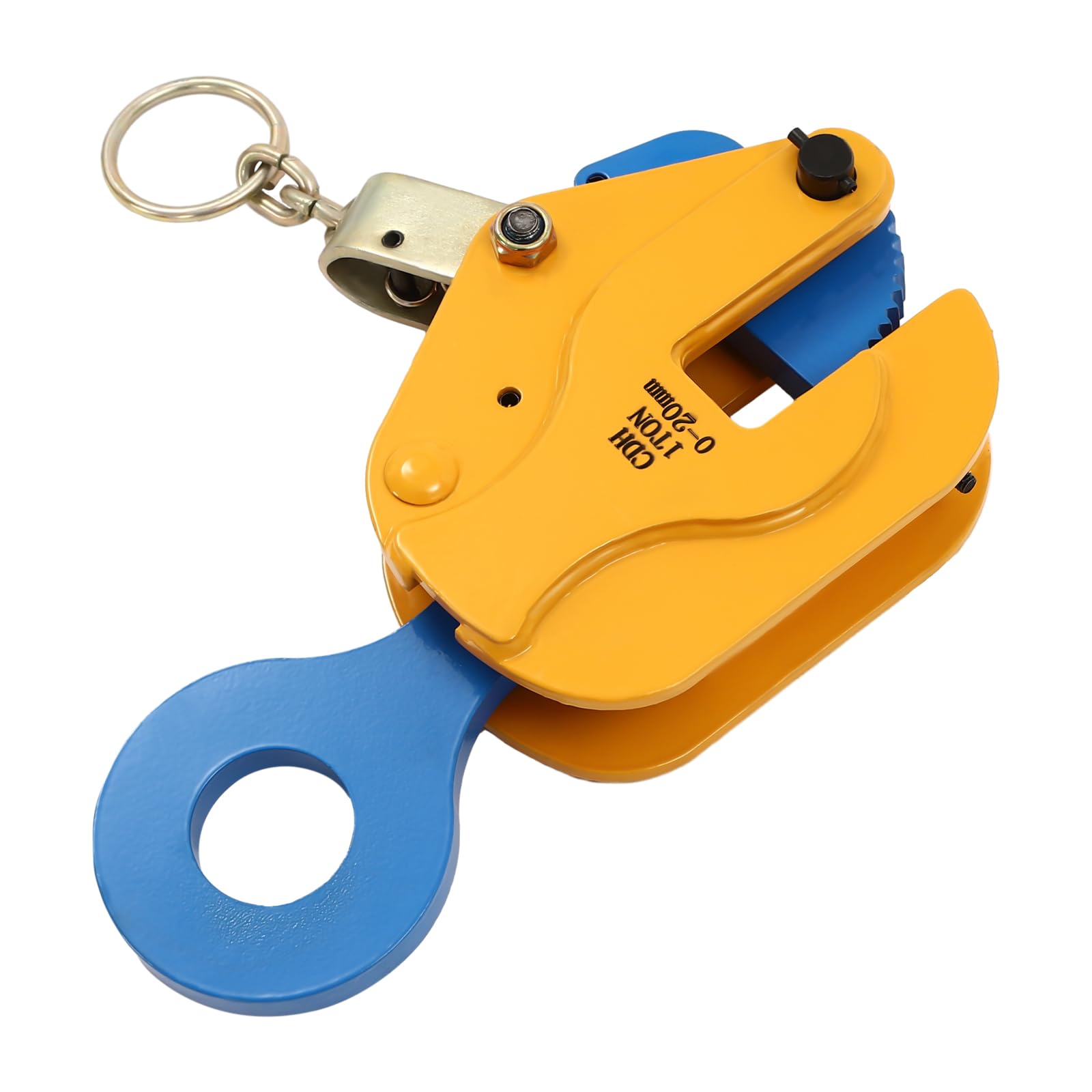 Abrazadera vertical de elevación, pinza de chapa 1T, abrazadera elevadora de chapa de hasta 20 mm de grosor para levantar y transportar