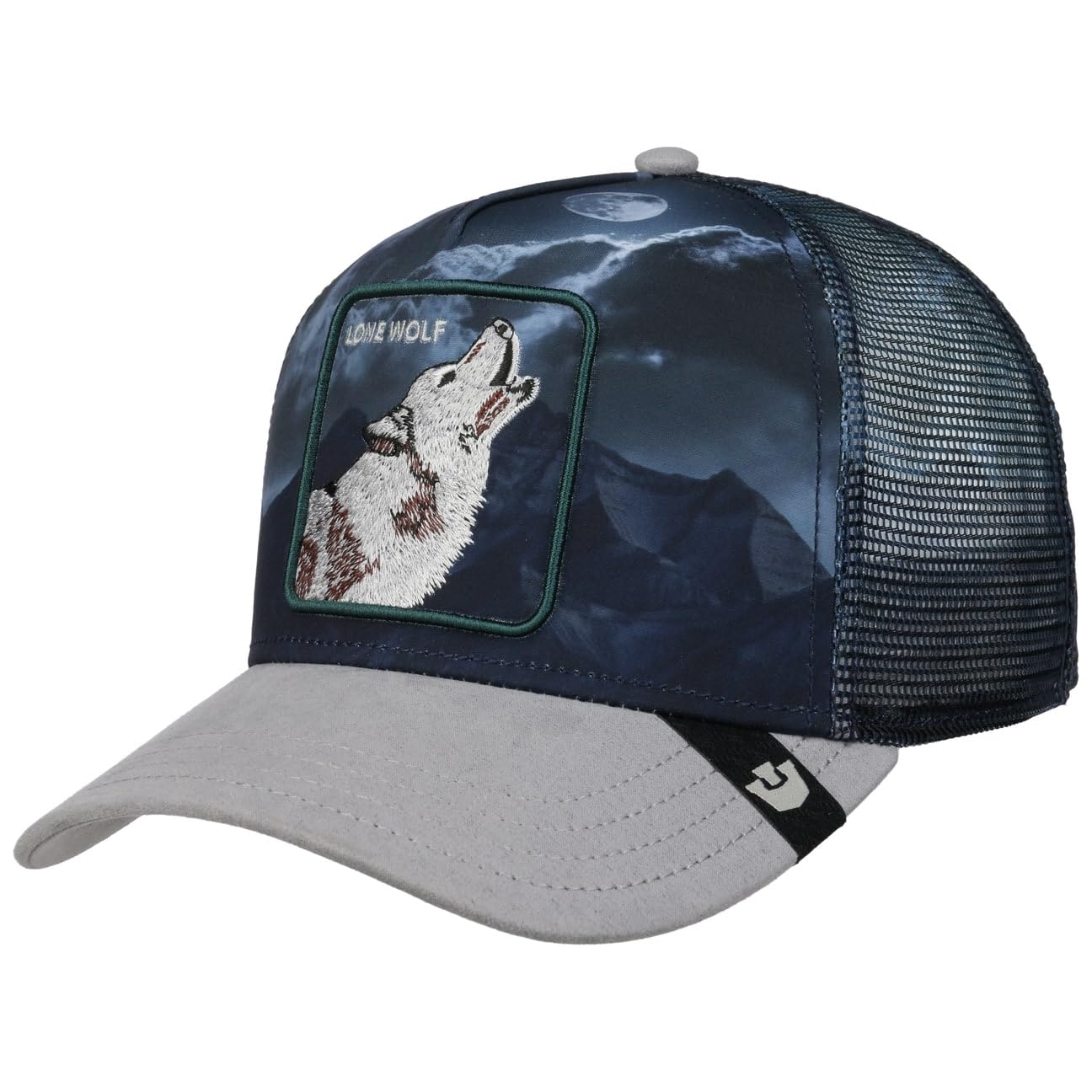Casquette Wolf Goorin Bros femme homme : snapback baseball mesh visiere printemps ete automne hiver - 7