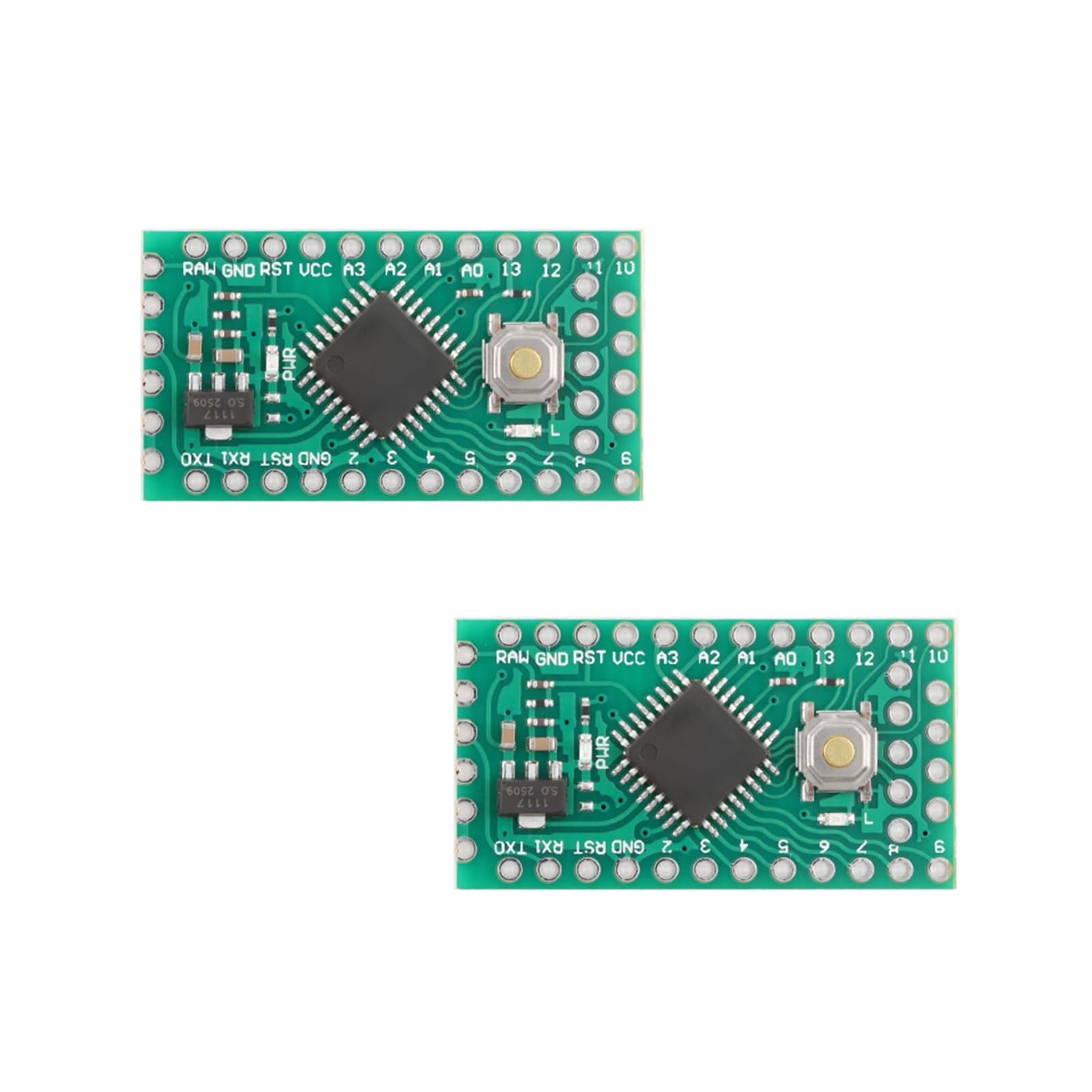 MusRock 2pcs LGT8F328P PRO MINI Compatible with ATmega328P 5V Development Board