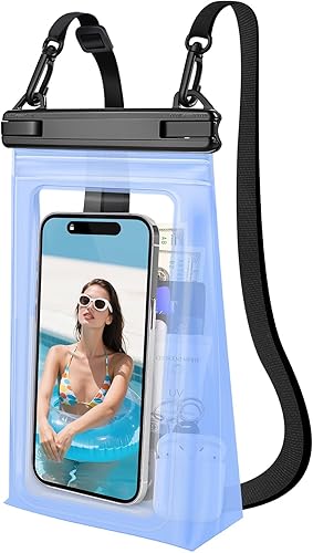 Bolsa impermeable de gran capacidad para teléfono flotante, funda impermeable para iPhone 13, 12, 11 Pro Max X XR 8 Plus Samsung S22 S21 de hasta