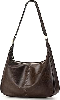 Sightor Hobo Bags for Women Leather Slouchy Bag Ultra Soft Vegan Purse Vintage Shoulder Bag Trendy Everyday Handbag