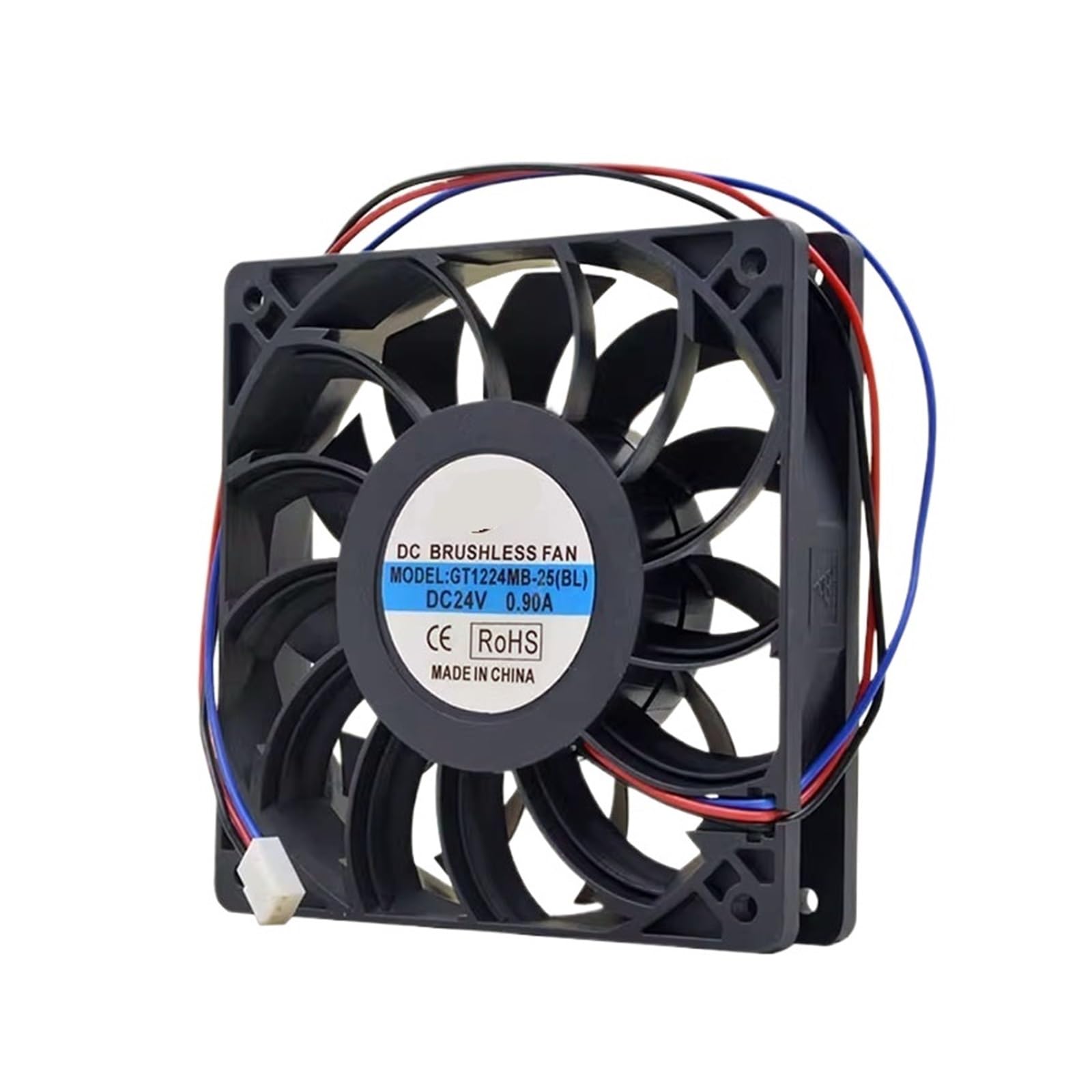 Vdoqtljt One Color Gt1224mb-25Bl 24V 0.90A 12025 120 * 25Mm 12Cm Cooling Fan