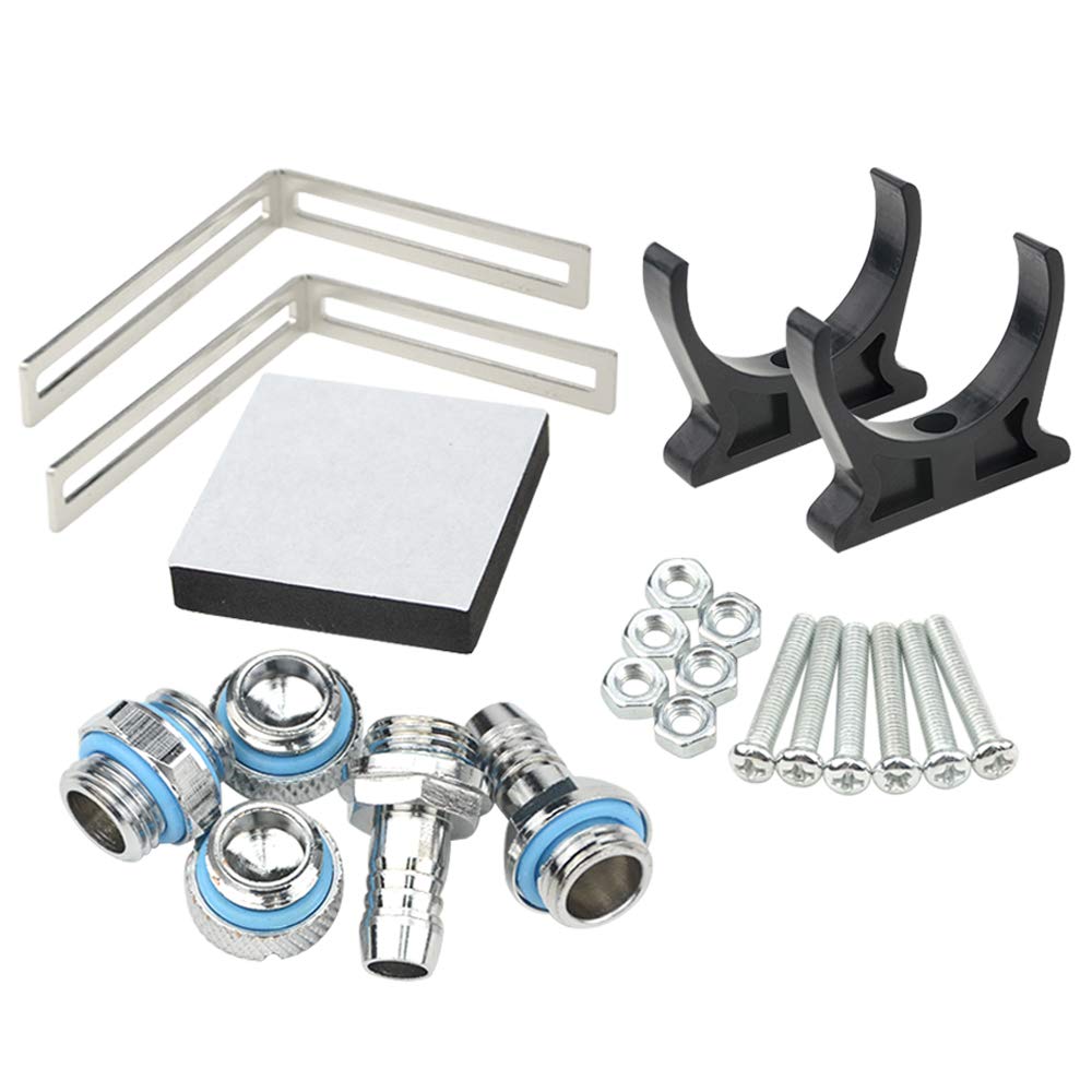 600L/H 19W DC12V CPU Cooling Heat Exchanger Water Pump Tank 86 ml CO2 Cooler