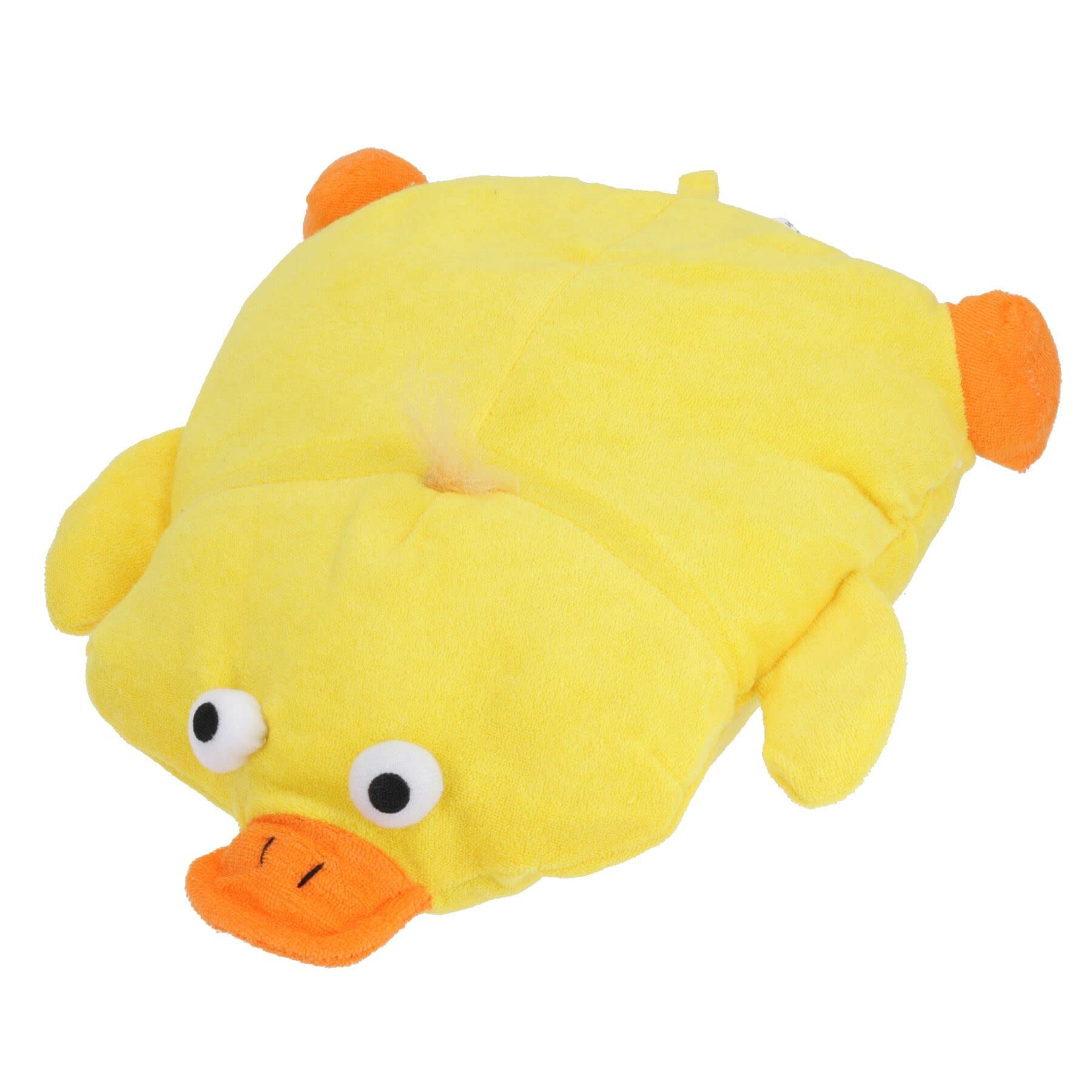 Yellow Duck Design Bath Pillow Cushion With Suction Pads Head/Neck Rest