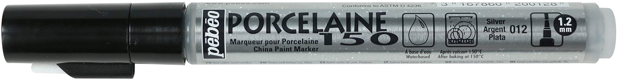 PEBEO PORCELAINE 150 SILVER