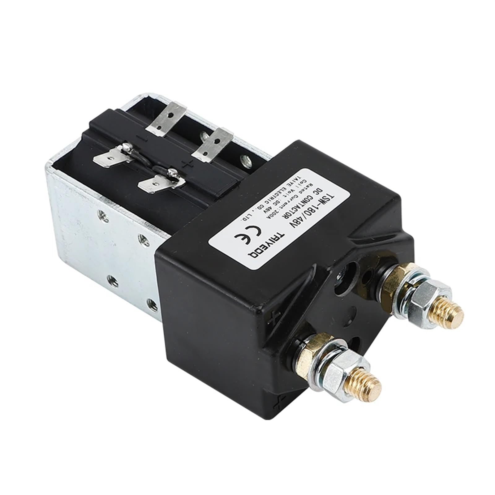 Stycznik magnetyczny DC SW180 200 A 12 V 24 V 36 V 48 V 60 V 72 V Zastosowanie do elektrycznych wózków widłowych do samochodów z baterią(12V 1NO)
