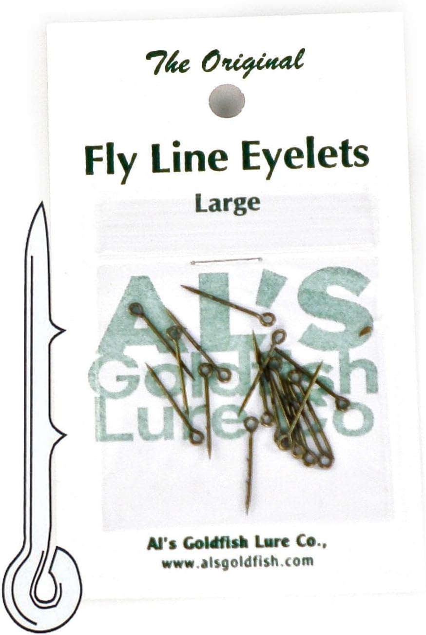 Al's Goldfish Lure Co. FL224 Fly Line Eyelet, Large for